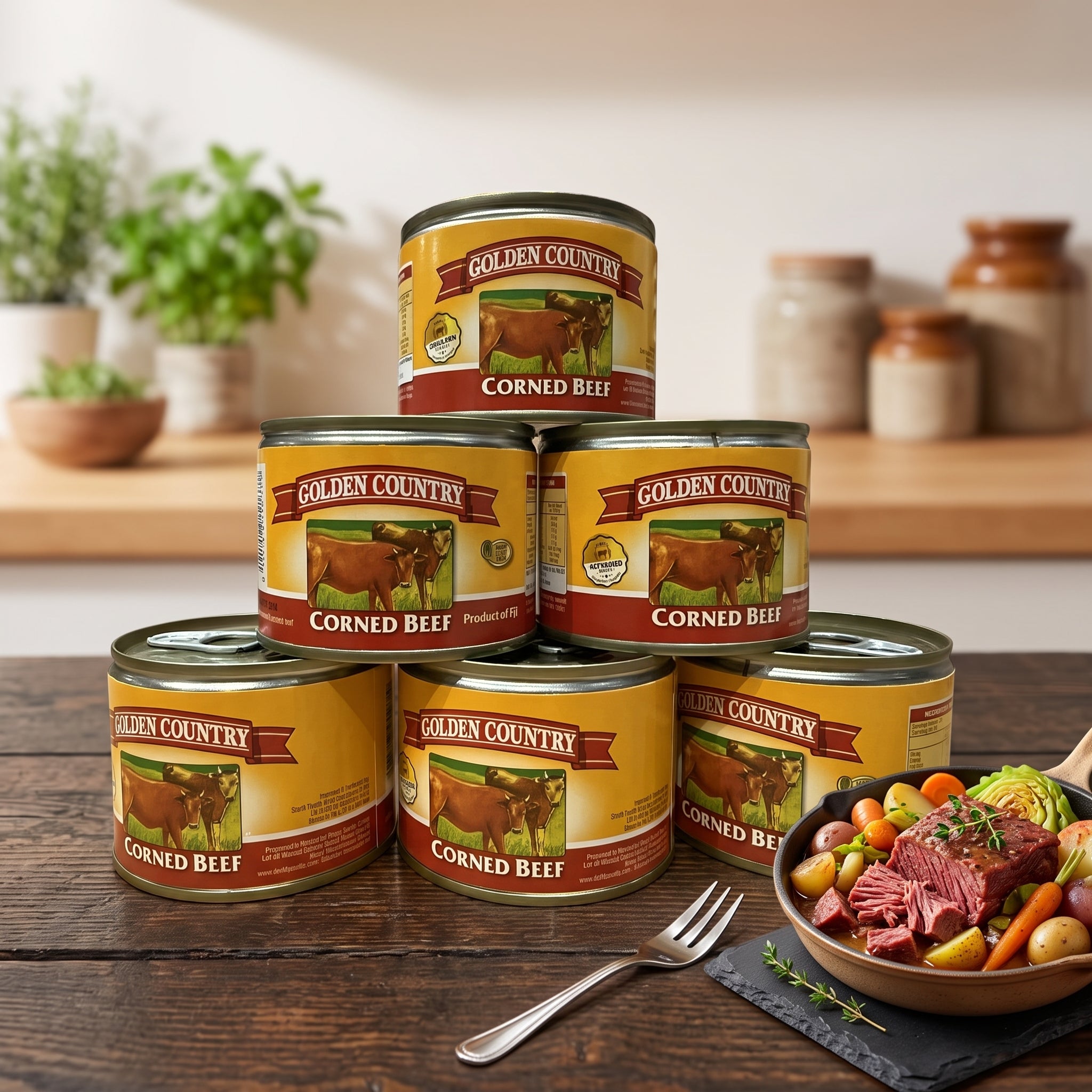 Golden Country Corned Beef 6x200g