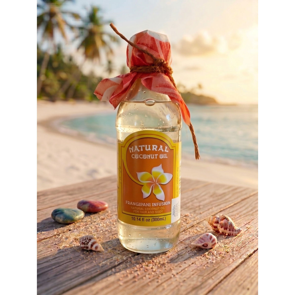 Naturally Fiji Infused Coconut Oil 300ml